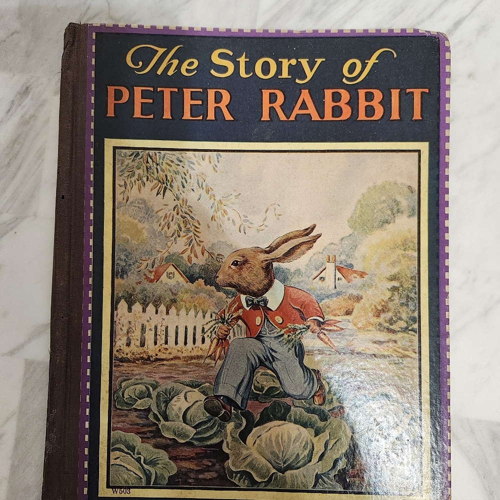Antique The Tale Of Peter Rabbit ,by Beatrix Potter